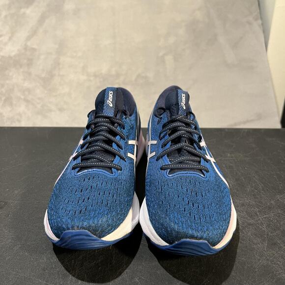 ASICS Gel Nimbus 24 Shoes Womens 10 Blue White FF Blast Running Sneakers Wide - Picture 2 of 10